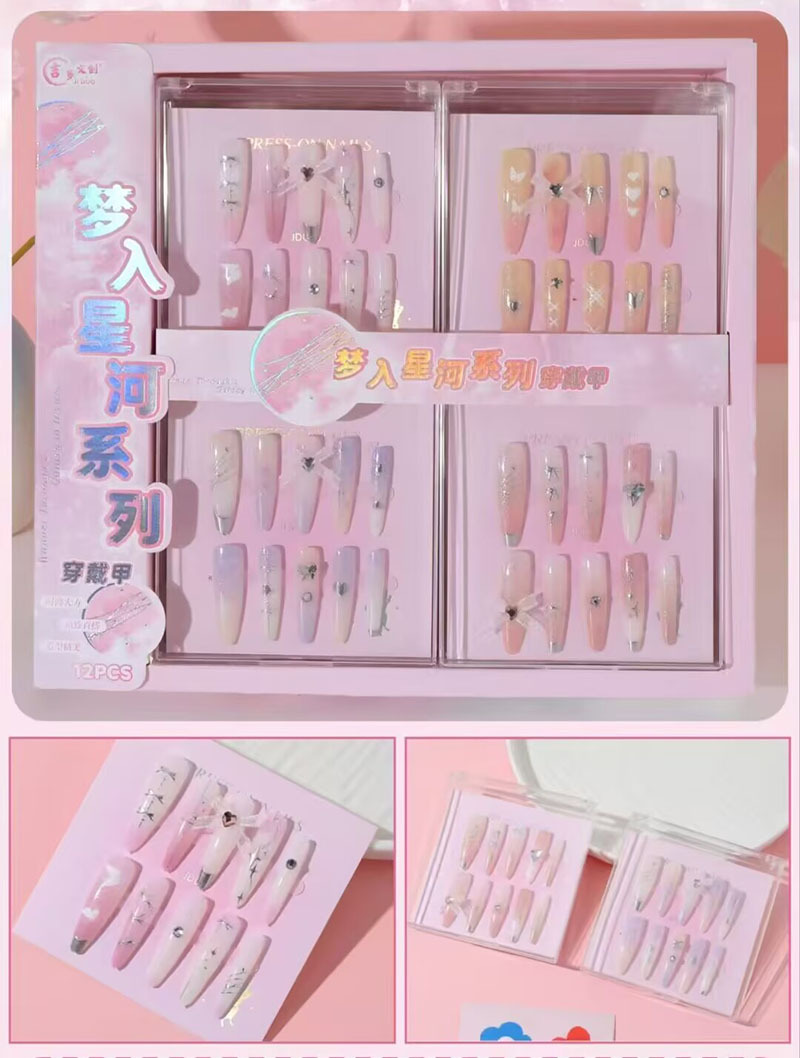 Estampado de ojos de gato con armadura, pegatinas de uñas con gelatina, dibujos animados de estudiantes lindos, desmontables, ponis con armadura image 104