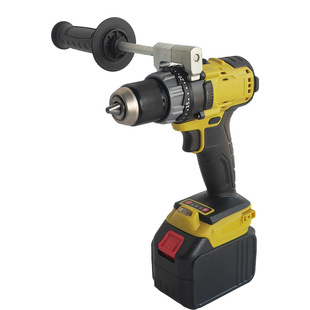 21V Double Speed Cross-Border Lithium Battery Brushless Electric Drill Woodworking High Power Electric Hand Drill Puncher