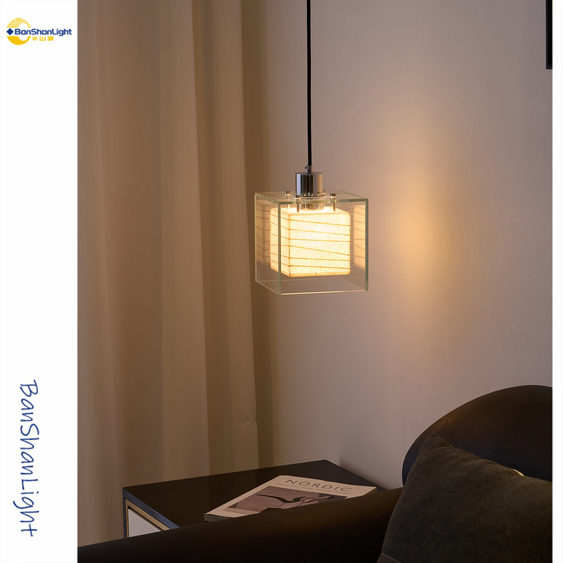 Tokyo Andaz Ji Yutang Bauhaus Bedroom Bedside Chandelier Retro Mid-Century Style B&B Restaurant Bar Chandelier Tokyo Andaz Ji Yutang Bauhaus Bedroom Bedside Chandelier Retro Mid-Century Style B&B Restaurant Bar Chandelier