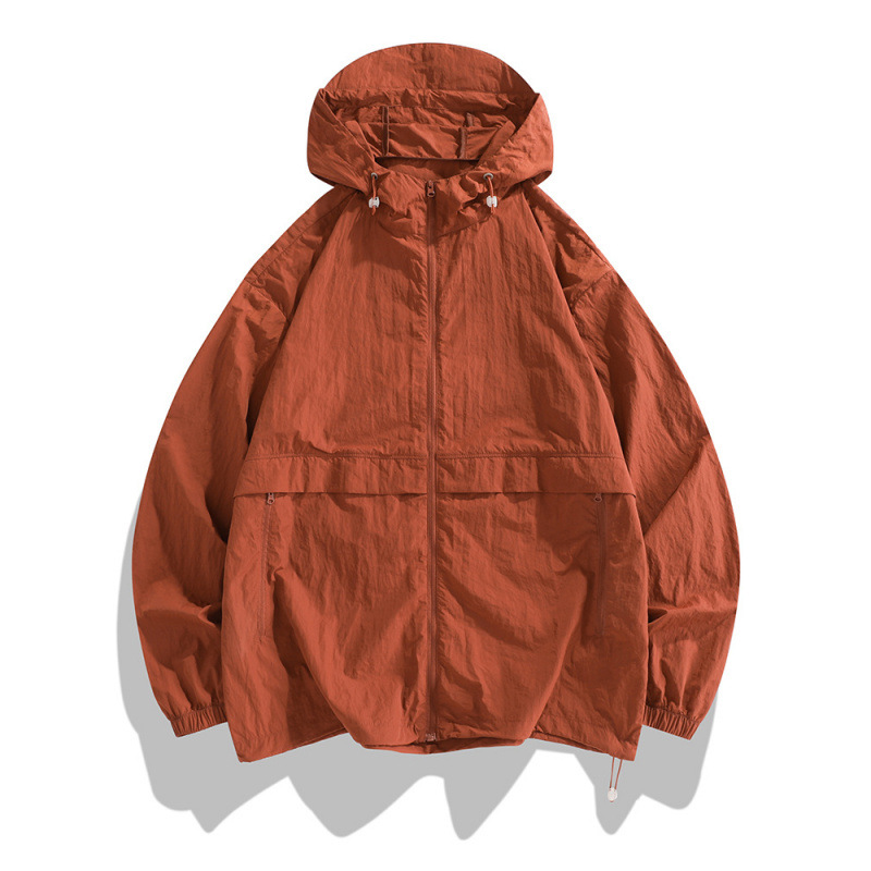 New Summer Lightweight Breathable Sunscreen Clothing Men's Outdoor Mountain Couple's Workwear Wind Fishing Sunscreen Clothing Coat Women