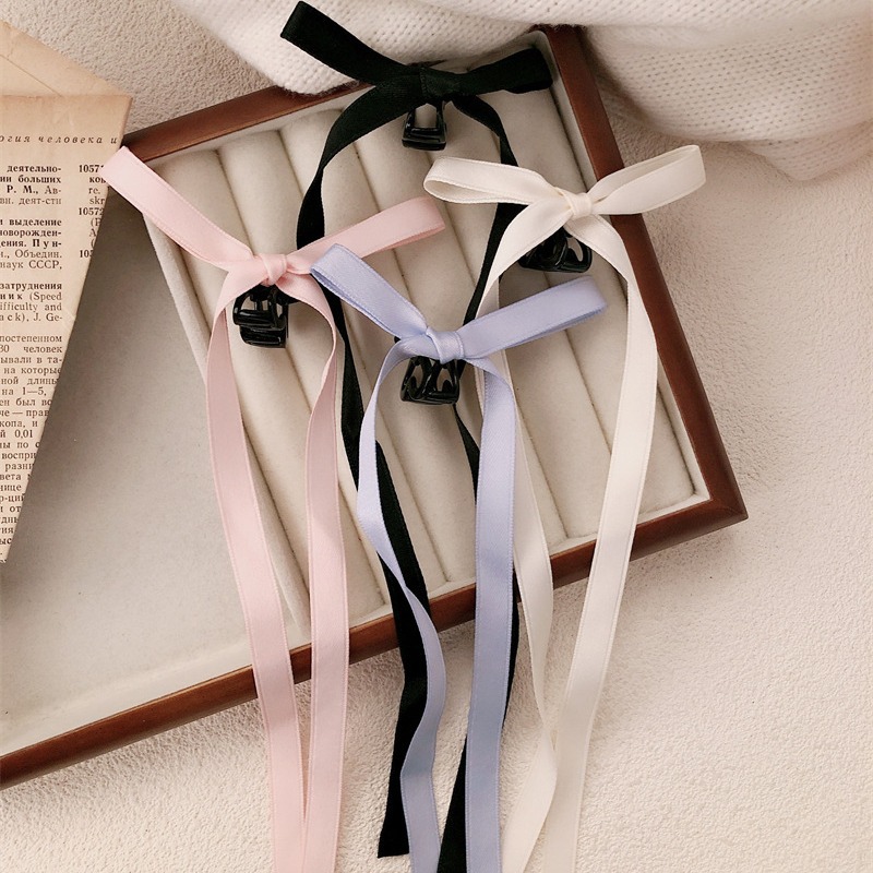 Dulce arco flotante clips para el cabello de la niña amor cinta clips para el cabello in clip para el cabello rotos pequeños clips para el cabello