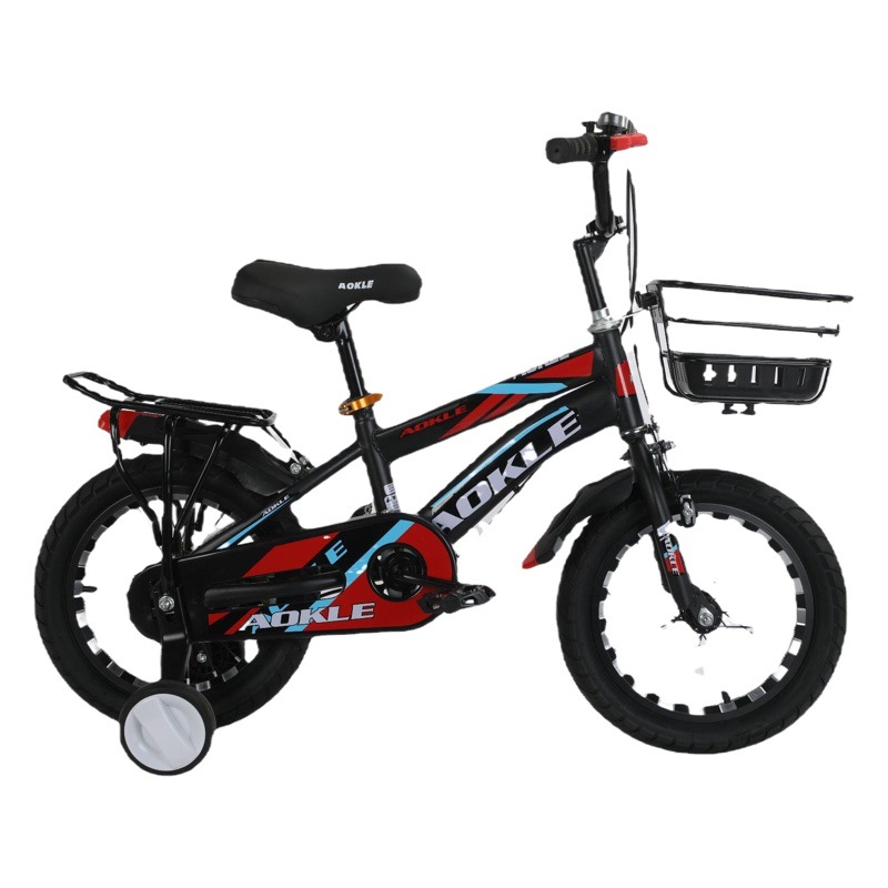 Children's Bicycle 14-Inch 16-Inch 18inch 20inch Pedal Bike for Boys and Girls Aged 5-12 Fluorescent Yellow