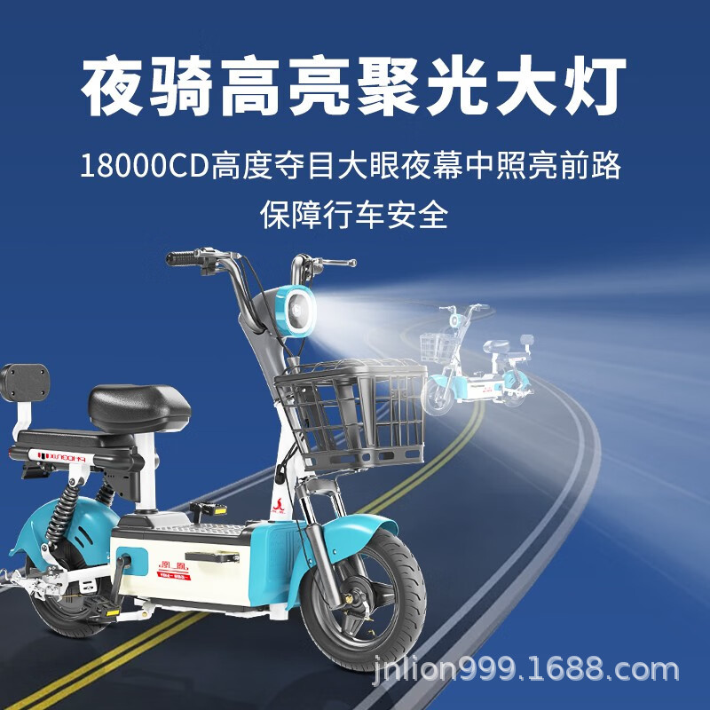 Phoenix coche eléctrico nuevo estándar nacional hombre y mujer doble adulto coche de batería 48v pedal larga autonomía eléctrica