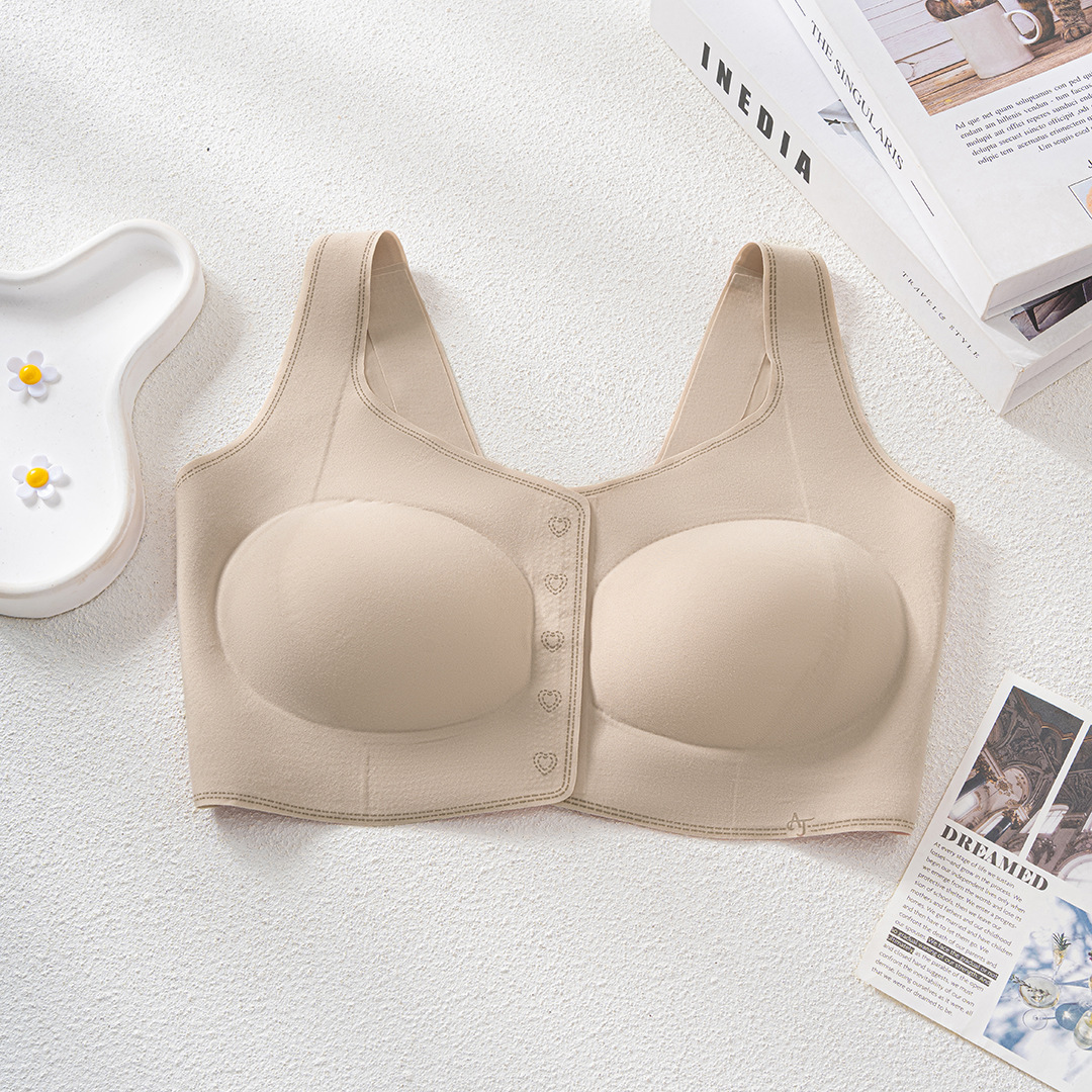 Venta directa de fábrica comercio electrónico transfronterizo Sudeste de Asia Vietnam Tailandia damas sin costuras sujetador de recogida lateral cómodo