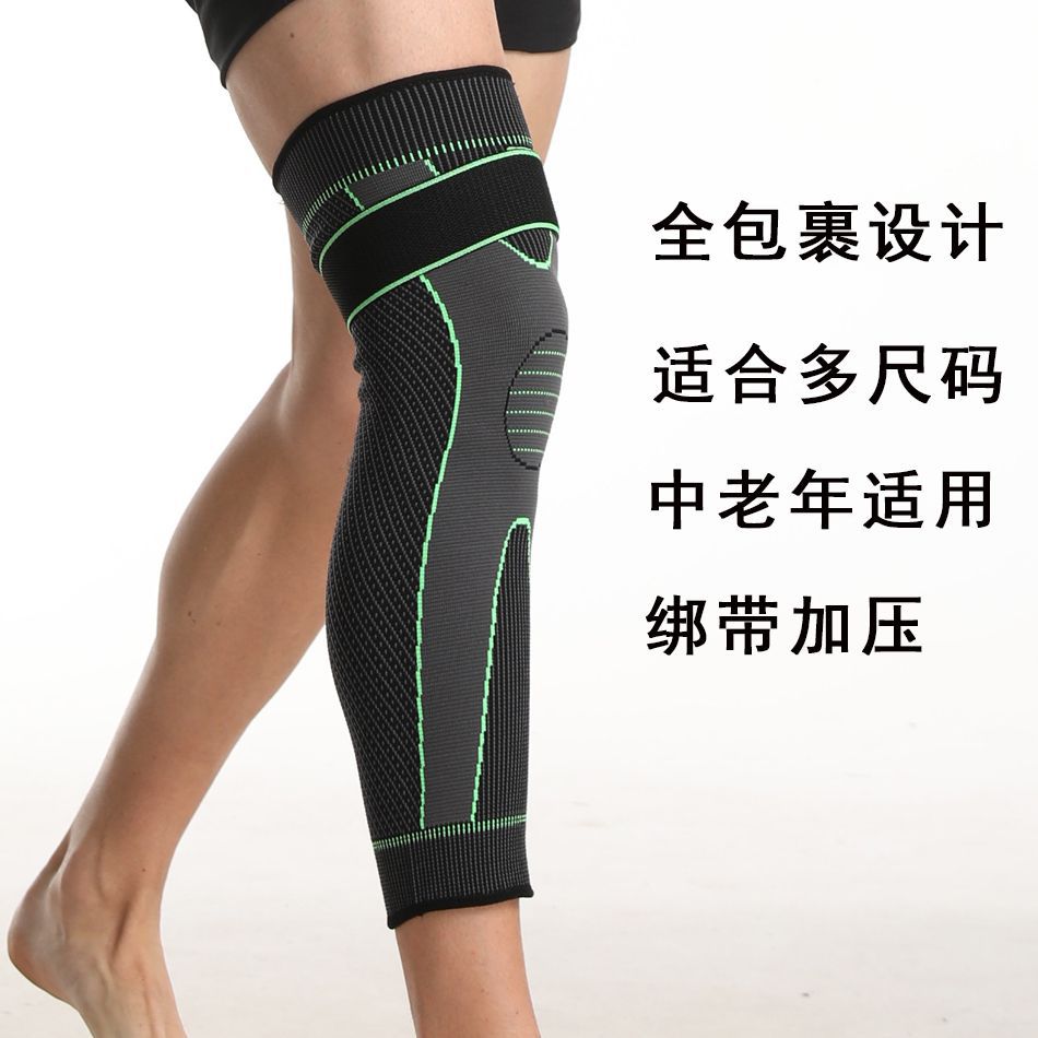 Rodilleras alargadas y aterciopeladas, correas cálidas para las rodillas, piernas frías antideslizantes y calientes, piernas frías y resistentes al frío en las articulaciones de las mujeres