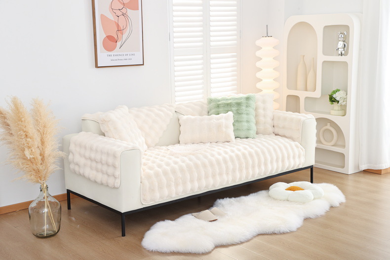 Title 12, Warme Sofa Bubble Plüsch Kissenbezug Kissen