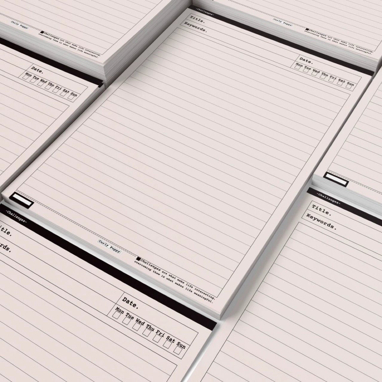 B5 Challengs, Challengs, high-looking and cute book, student excerpts, can tear up the letter paper notebook