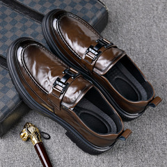 Leather Loafers for Men 2024 Autumn New Fashion Men's Leather Shoes Slip-on Formal Business Casual Shoes