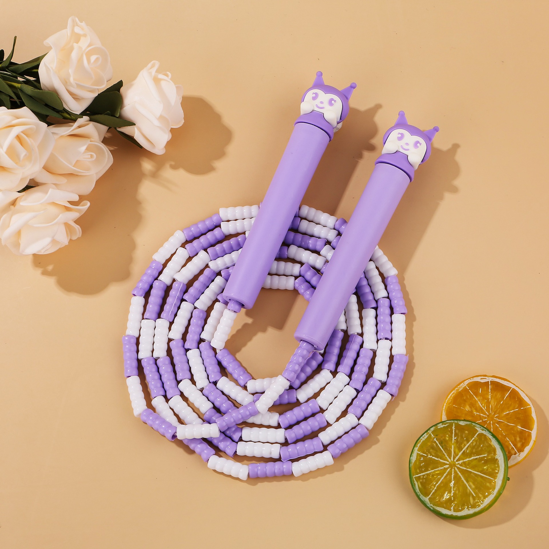 Naimi 대나무 점프 로프 [조정 가능] 업그레이드