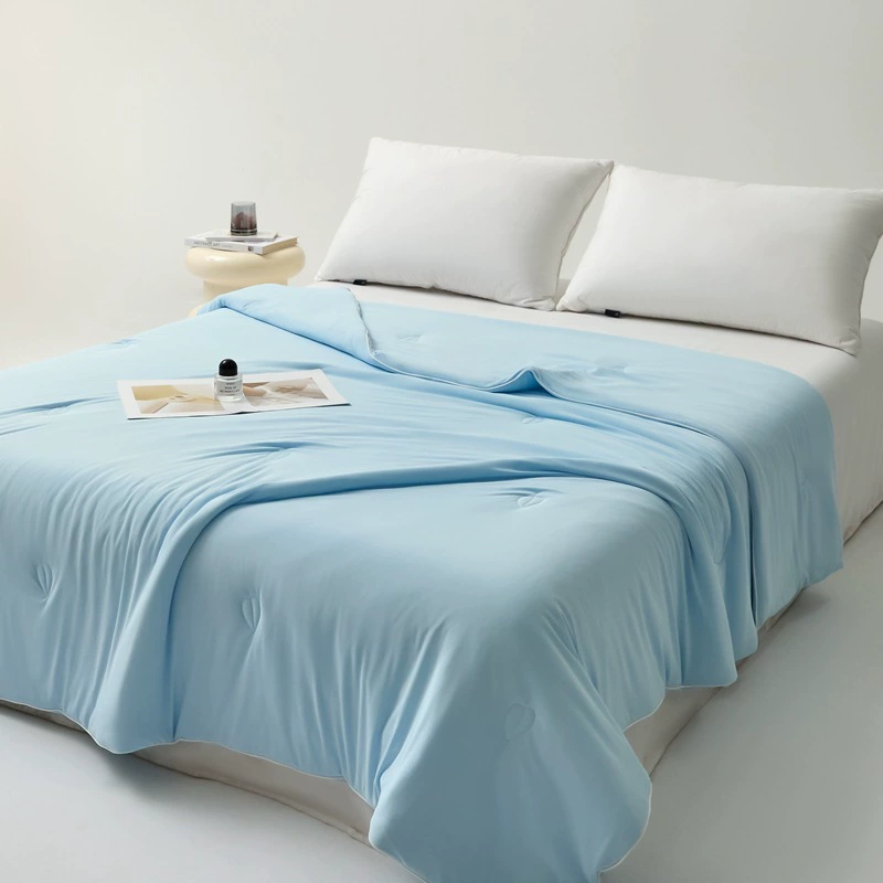 Double-sided antibacterial silk summer thin cool duvet