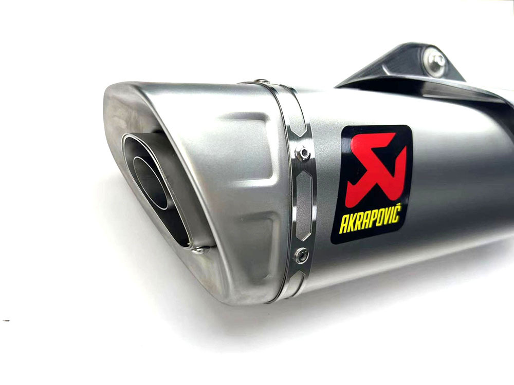Motorcycle Modification Scorpio R1 Industry and Trade Exhaust Carbon Fiber Titanium Alloy Exhaust Pipe Spring Wind 450SR/DUKE/R1