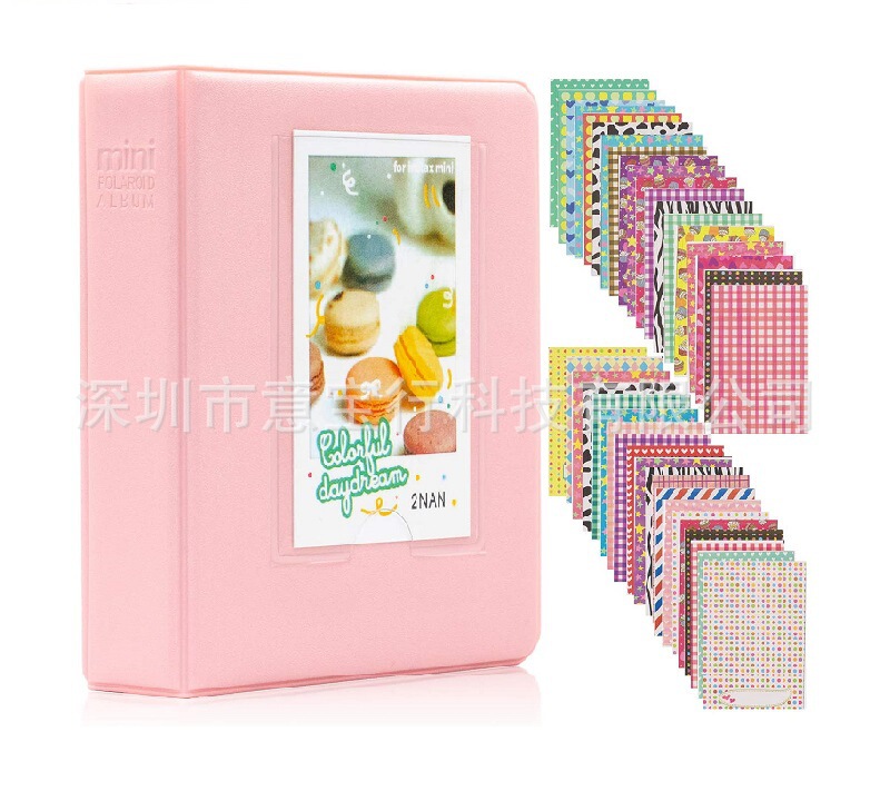 For 64 3-inch photo albums and 40 stickers, for mini 7 8 9 11 12 25 50 For 64 3-inch photo albums and 40 stickers, for mini 7 8 9 11 12 25 50