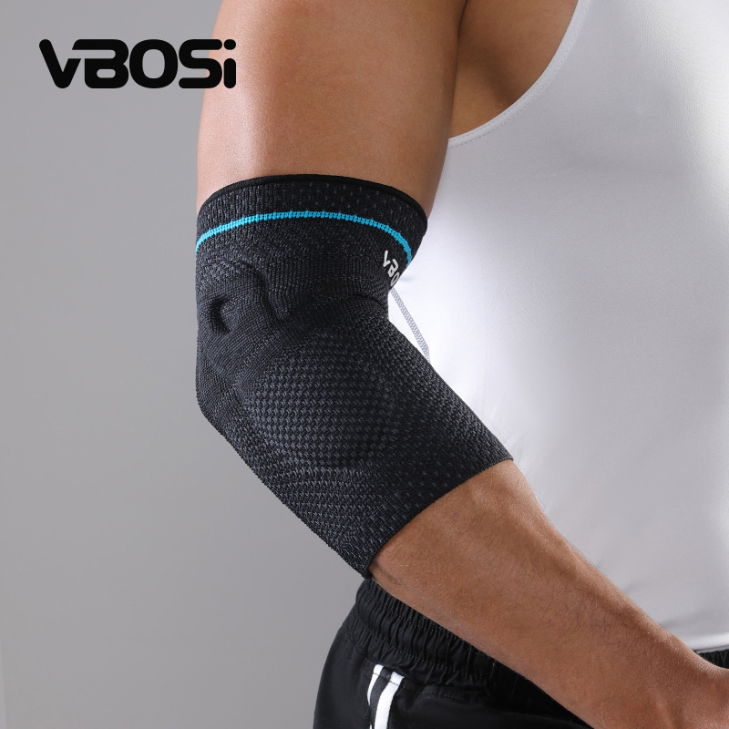 Sports Elbow Protectors for Men and Women, Highly Breathable, Non-Slip, Outdoor Mountaineering, Basketball, Fitness Elbow Joint Protectors, Wholesale