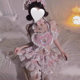 Sweetheart Bear Lolita Maid Pleated Skirt Love Cartoon Cute One-Piece Cos Pure Desire Super Cute Girl Suit