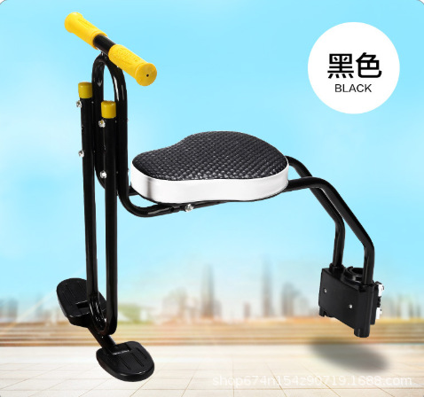 Asiento de bicicleta para niños asiento de bebé seguro asiento de bicicleta de montaña delantero suministros de equitación