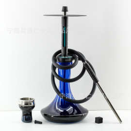 hookah工厂不锈钢铝合金水烟壶阿帕奇水烟袋水烟配件全套成品