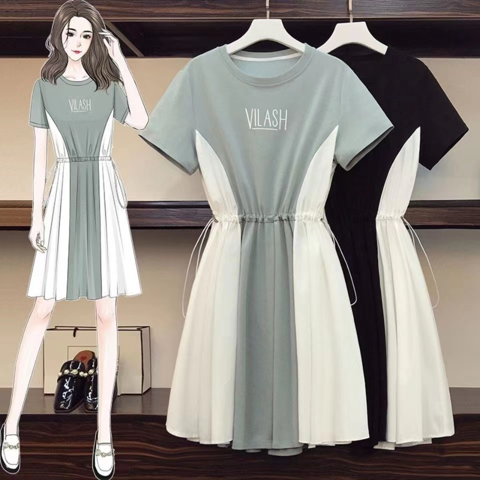 Summer short sleeve dress