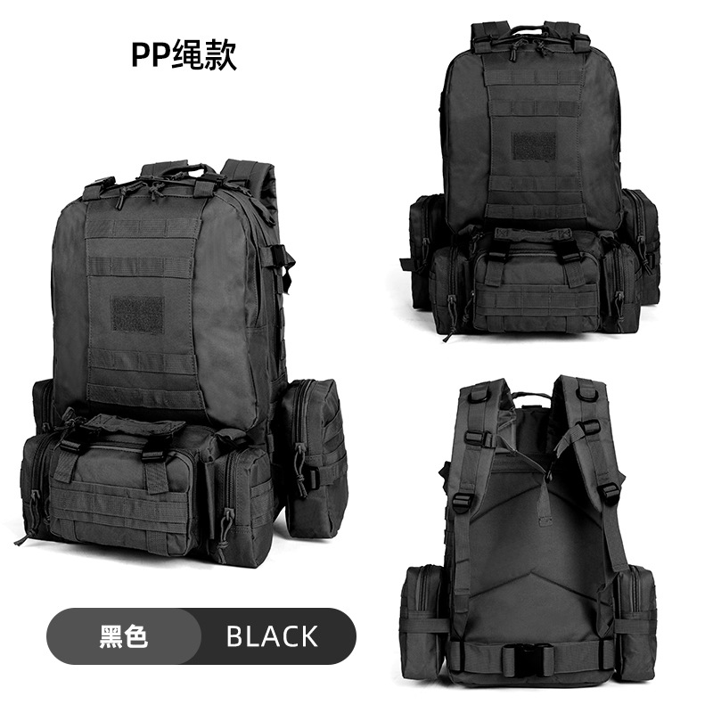 メーカー卸売多機能コンビネーション登山バッグアウトドア旅行ハイキングショルダースポーツバックパックミリタリーカモフラージュタクティカルバッグ
