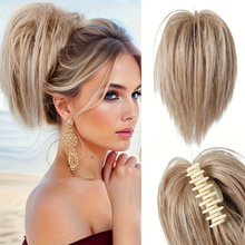 D 14465 Fluffy High Ponytail Clip ���ɸ���βץ��ŷ��