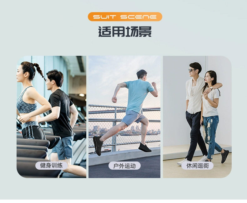 Giày thể thao nữ cỡ lớn nhẹ thoáng khí chống trượt, giày chạy bộ cổ lửng gót thấp 1–3 cm — HRA01 sọc màu - trắng [hộp], HRA01 sọc màu - tím [hộp], HRA01 sọc màu - Đen [Hộp] chi tiết 7