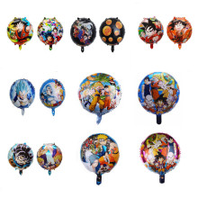 新款 18寸圆形七龙珠气球 儿童龙珠玩具铝膜气球 双面龙珠造型