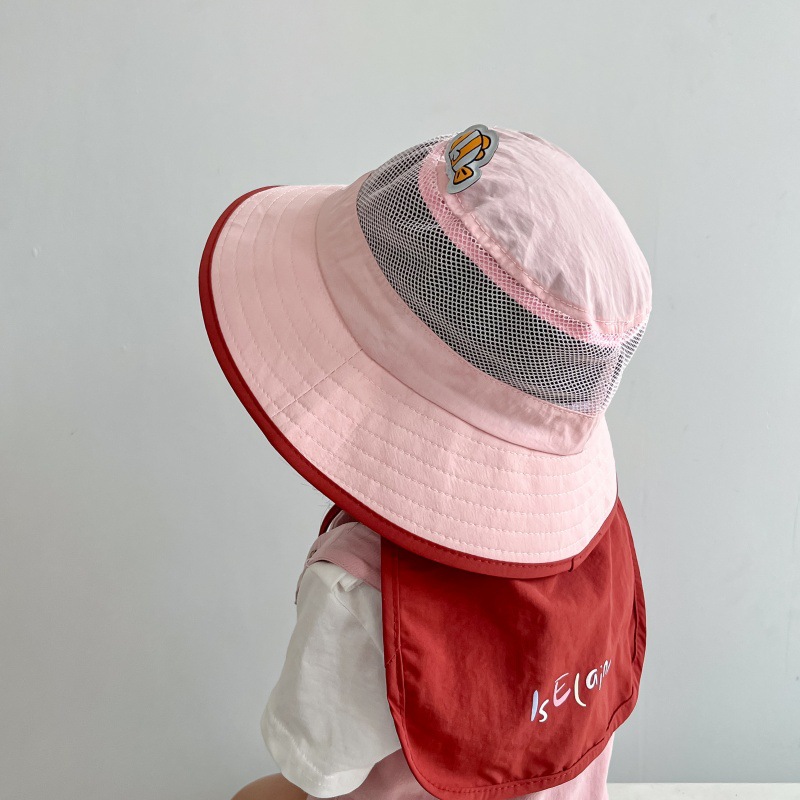 Solhatt för barn med brett brätte uv skydd sommar_voghion.com
