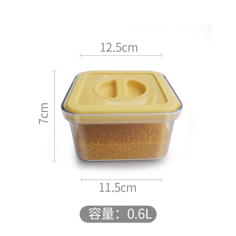 Neoflam五穀食品級キッチン貯蔵缶密封缶冷蔵庫収納プラスチック食品ボックス防湿缶|undefined