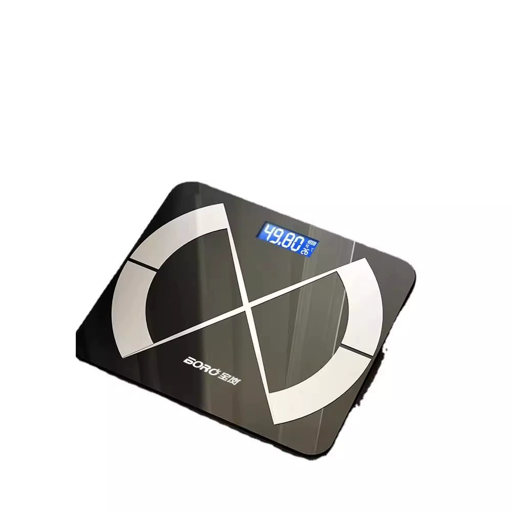 Весы для тела Bluetooth BORO Baolan, умные весы для измерения жира в body, точные шкалы здоровья, взрослая версия
