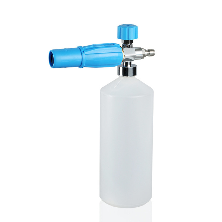 高压洗车水枪PA壶大容量电镀防锈泡沫喷壶家用洗车工具