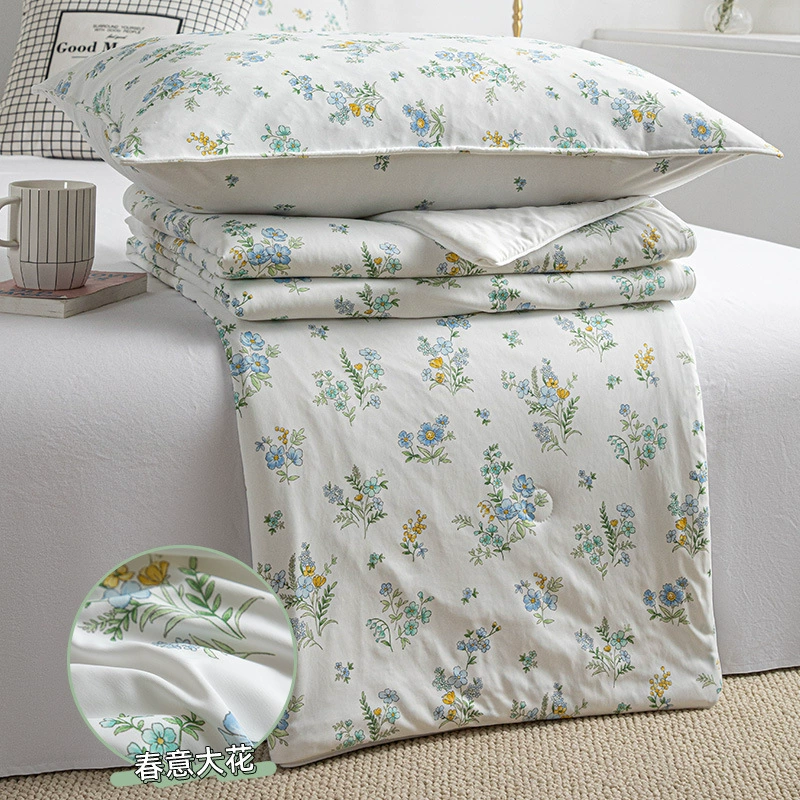 Летнее прохладное одеяло холодное, нейлоновое летнее стеганое одеяло сломано, летнее стеганое одеяло можно стирать в автомате