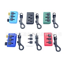 高尔夫清洁刷 （含扣子）球杆刷 球头刷 三孔刷 铜毛刷