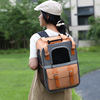 Handheld backpack to go out, foldable breathable purse, bag
