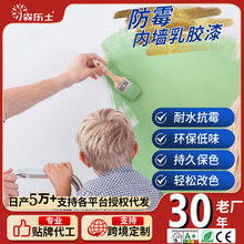 定制内墙乳胶漆防霉环保彩色白色翻新家用内墙面装饰涂料厂家批发