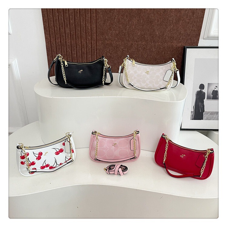 Cross-Border European and American Popular Single Shoulder Underarm Bag for Women, High-End Chain Bag, Fashionable and Versatile Light Luxury Crossbody Bag