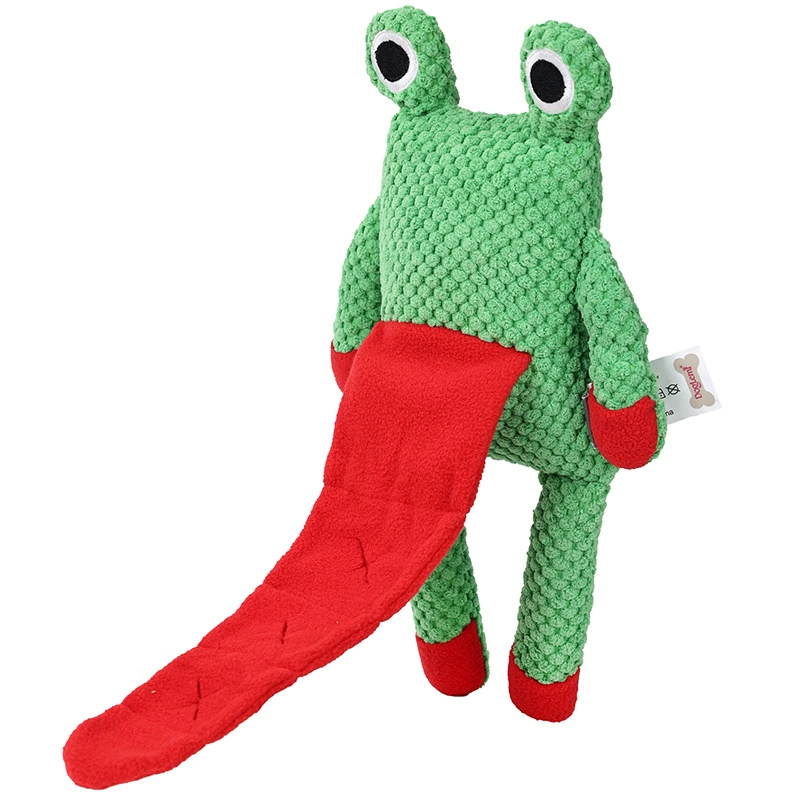 Гаджет для снятия скуки для собак, интерактивная игрушка для обнюхивания лягушки, раздающая лакомства, игрушка для обнюхивания, издающая звуки, снимающая лакомства, прочная жевательная игрушка для домашних животных.