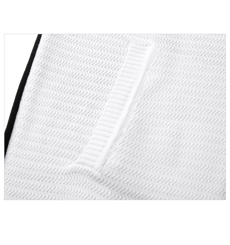 Áo vest len nam cổ đứng PGM – ấm áp mùa thu đông — YF501-màu xám, YF501-Đen, YF501-màu trắng chi tiết 19