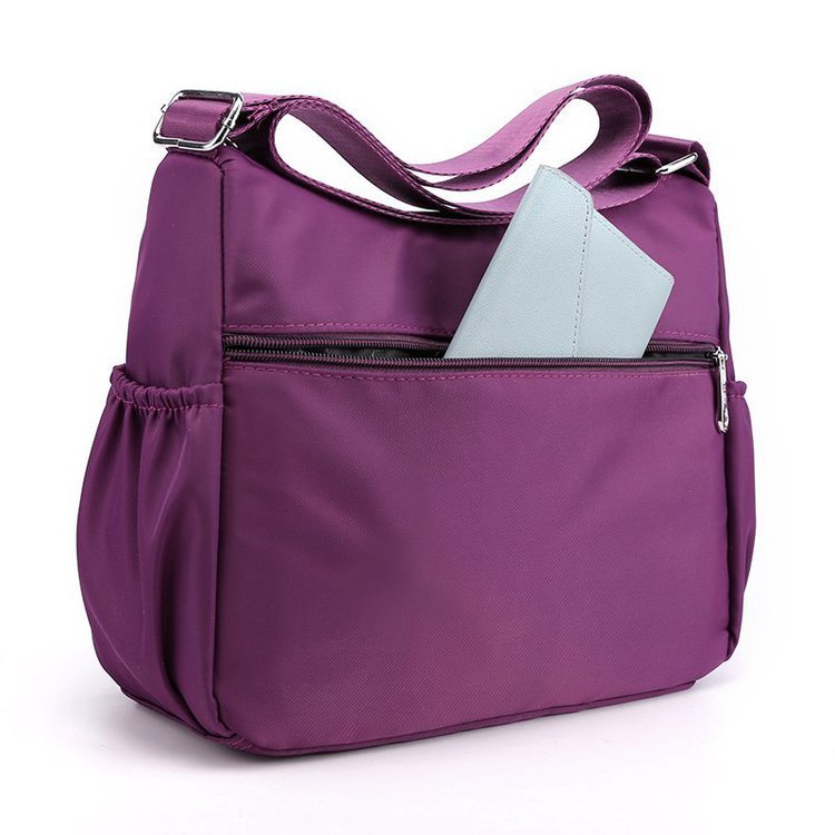 New casual single-shoulder crossbody bag, Oxford fabric bag, simple and fashionable European and American women's bag, cross-border one-piece delivery worldwide undefined