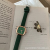 Brand watch, square small fashionable dial, retro steel wire, hair band for elementary school students, Korean style, simple and elegant design