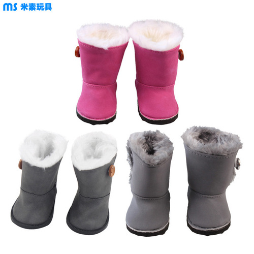 Direct Selling 18-inch Girl Doll Shoes Winter Snow Boots Hot Selling Children's Shoes