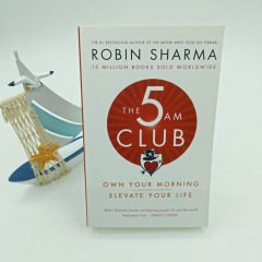 跨境爆款ROBINSHARMATHE5AMCLUB五点钟俱乐部掌握你的早晨提生活