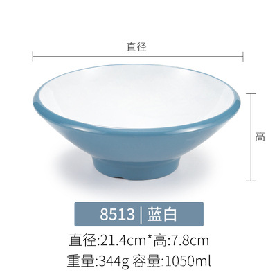 8513 blue and white