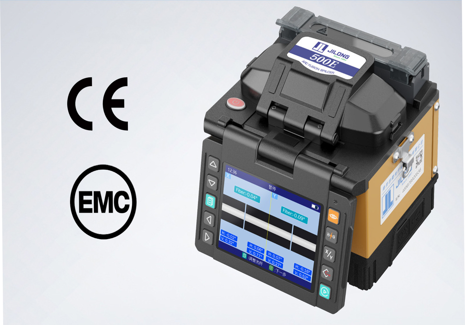 KL-500E JiLong fusion splicer new design with fiber cleaver