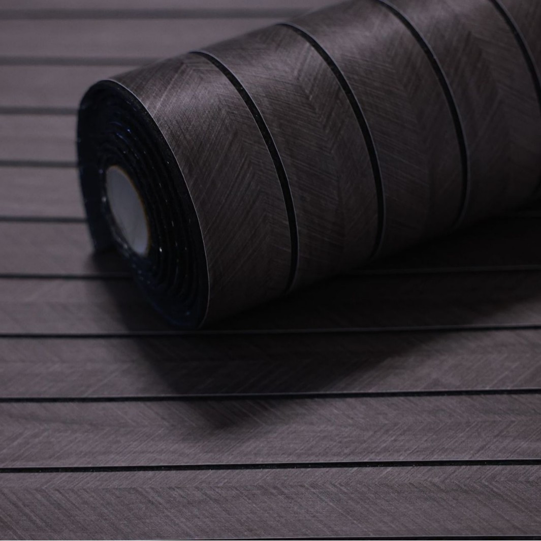 다크 그레이 피쉬본 패턴 [방수 디자인]