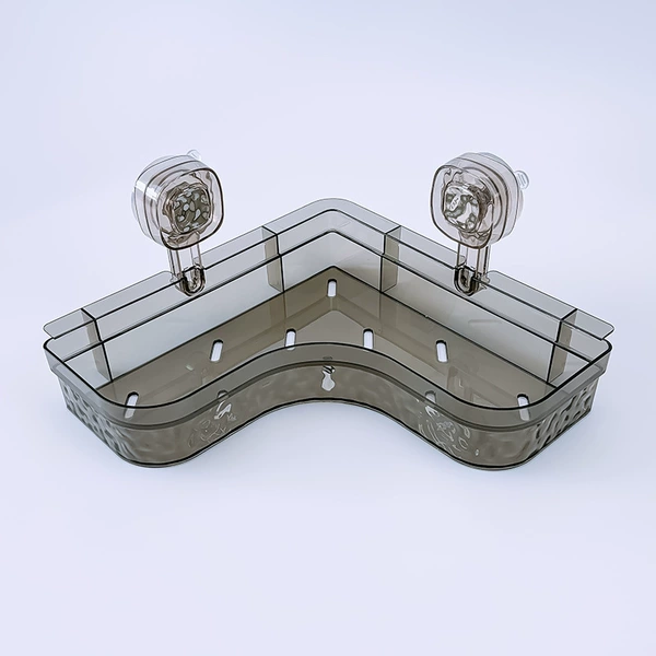 Translucent grey【Suspended cup corner rack】