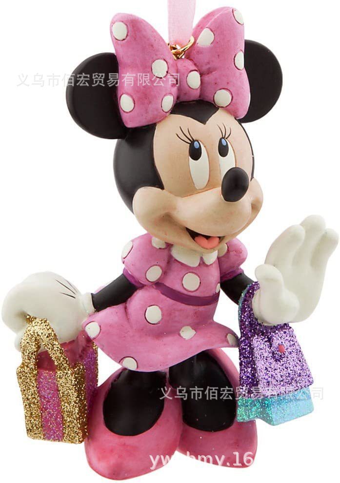 2022 nuevos productos Mickey Mouse serie de decoraciones navideñas mochilas de automóviles colgantes de árbol de Navidad regalos de decoración para el hogar