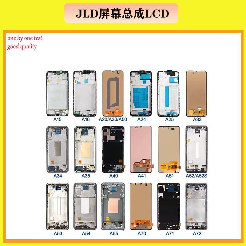 Para Samsung INCELL A20 A30 A40 A50 A70 A51 A52 Conjunto de pantalla de visualización del teléfono móvil