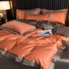Romani-Grapefruit Pink [High-end luxury, silky and satin, suitable for sleeping naked]