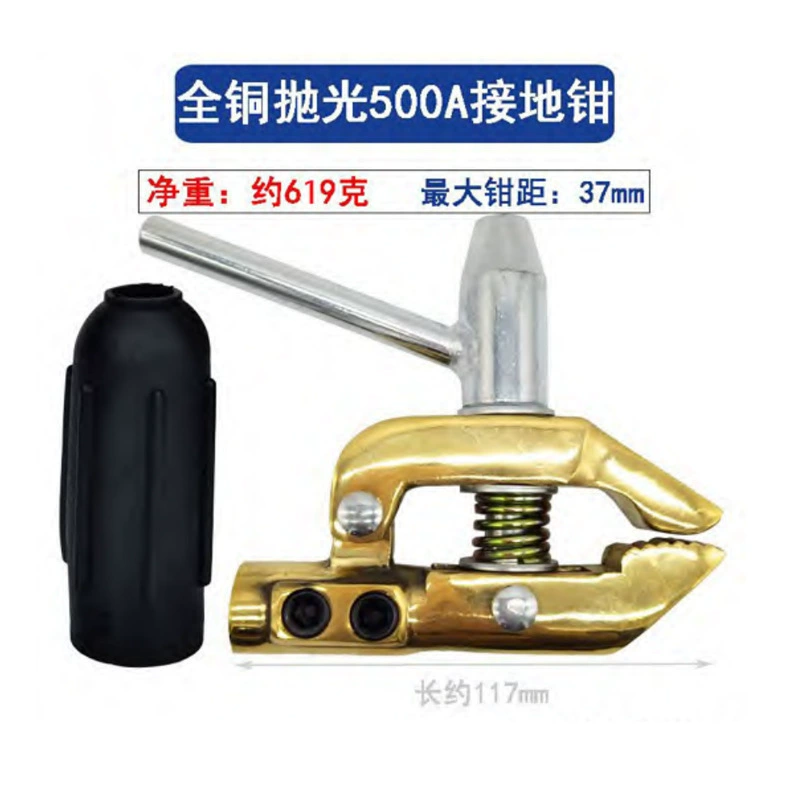 UWELD Британский зажим для заземления, вращающийся сварочный зажим, зажим для заземления, полностью медный зажим для заземления 2W012-0025
