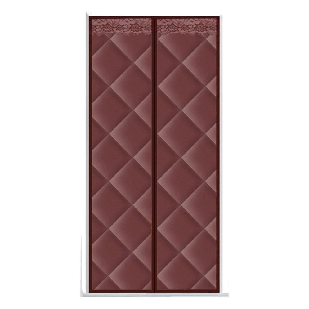 Зимняя хлопковая дверная занавеска С магнитным притяжением утолщенный бытовой кондиционер теплая изоляция лобовое стекло ветрозащитная герметичная перегородка зимняя защита от холода