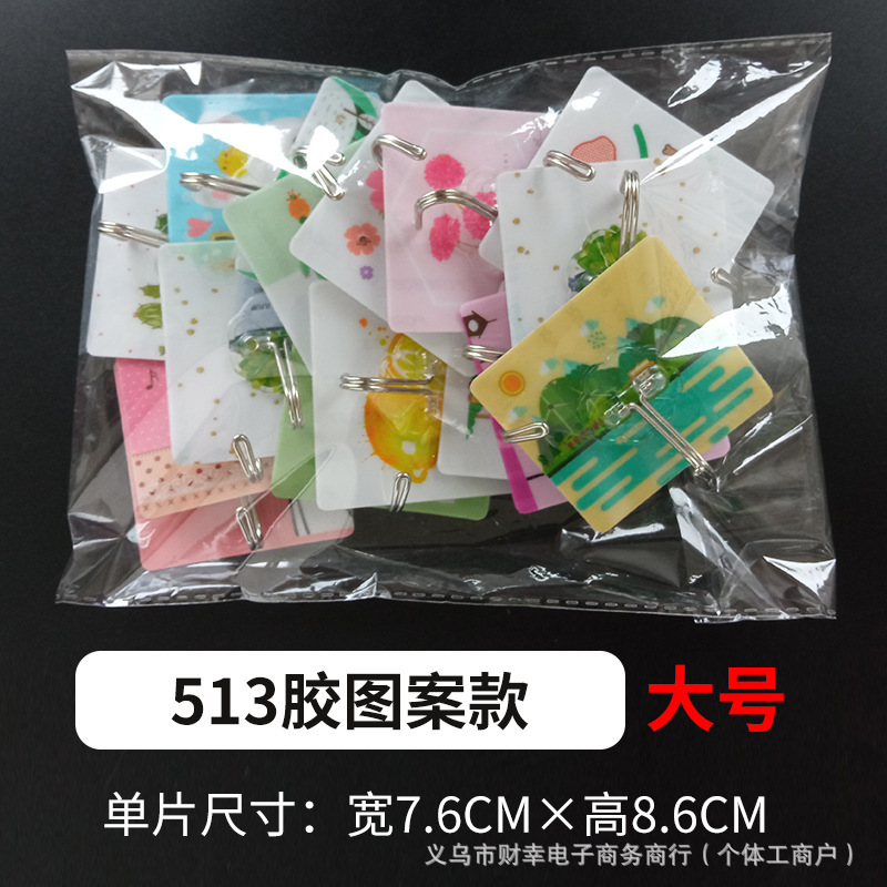 10 bolsas de adhesivo sin perforación gancho transparente de pared sin rastro gancho adhesivo de cocina puerta de baño fuerte gancho adhesivo